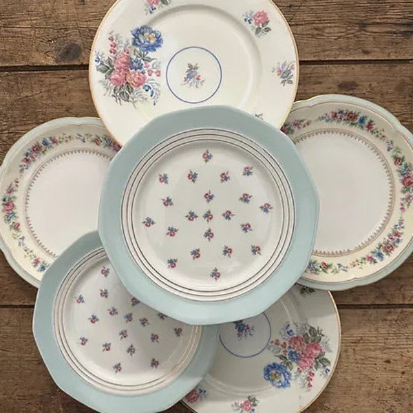 LOUISON - 6 assiettes plates