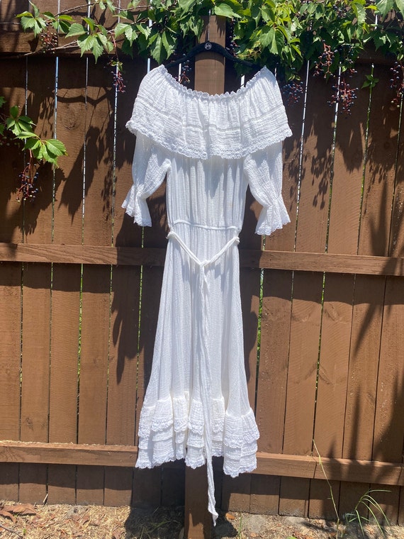 Antoinette | vintage cottage shawl dress - image 5