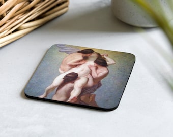 THE CURSED WOMAN - Cork-back coaster