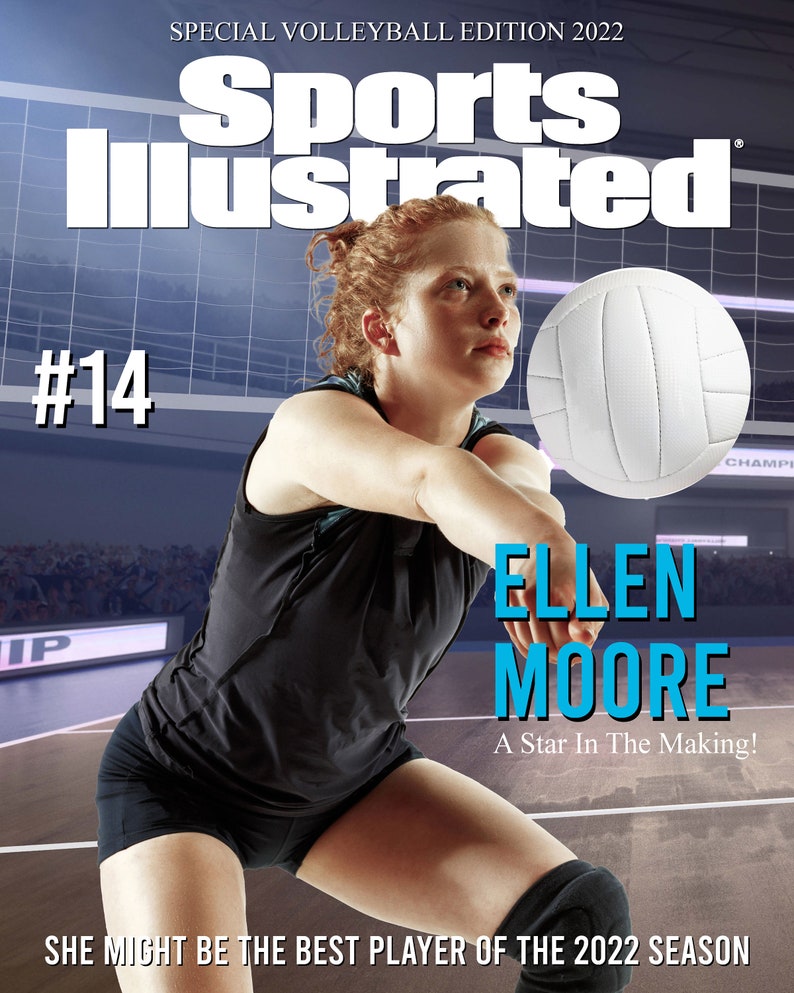 Custom Sports Illustrated Magazine Cover / Sports Magazine Etsy