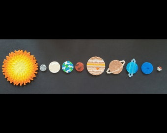 Solar System - Perler Bead Art Set