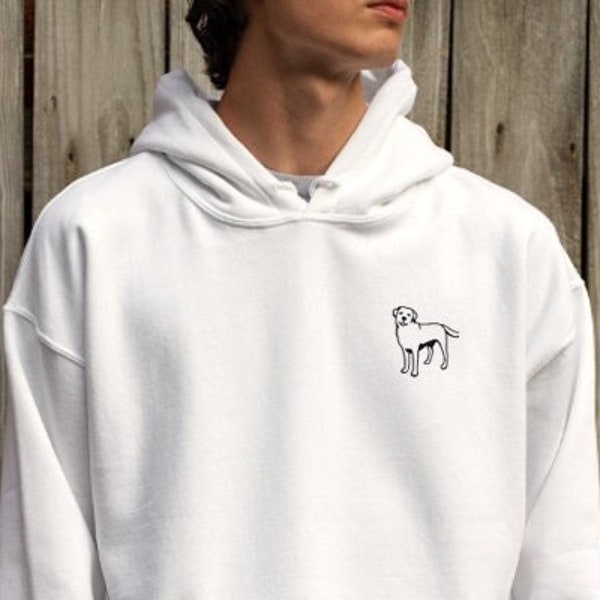 Labrador Hoodie | Labrador Jumper | Labrador Sweatshirt | Labrador Gifts | Dog Walking Hoodie