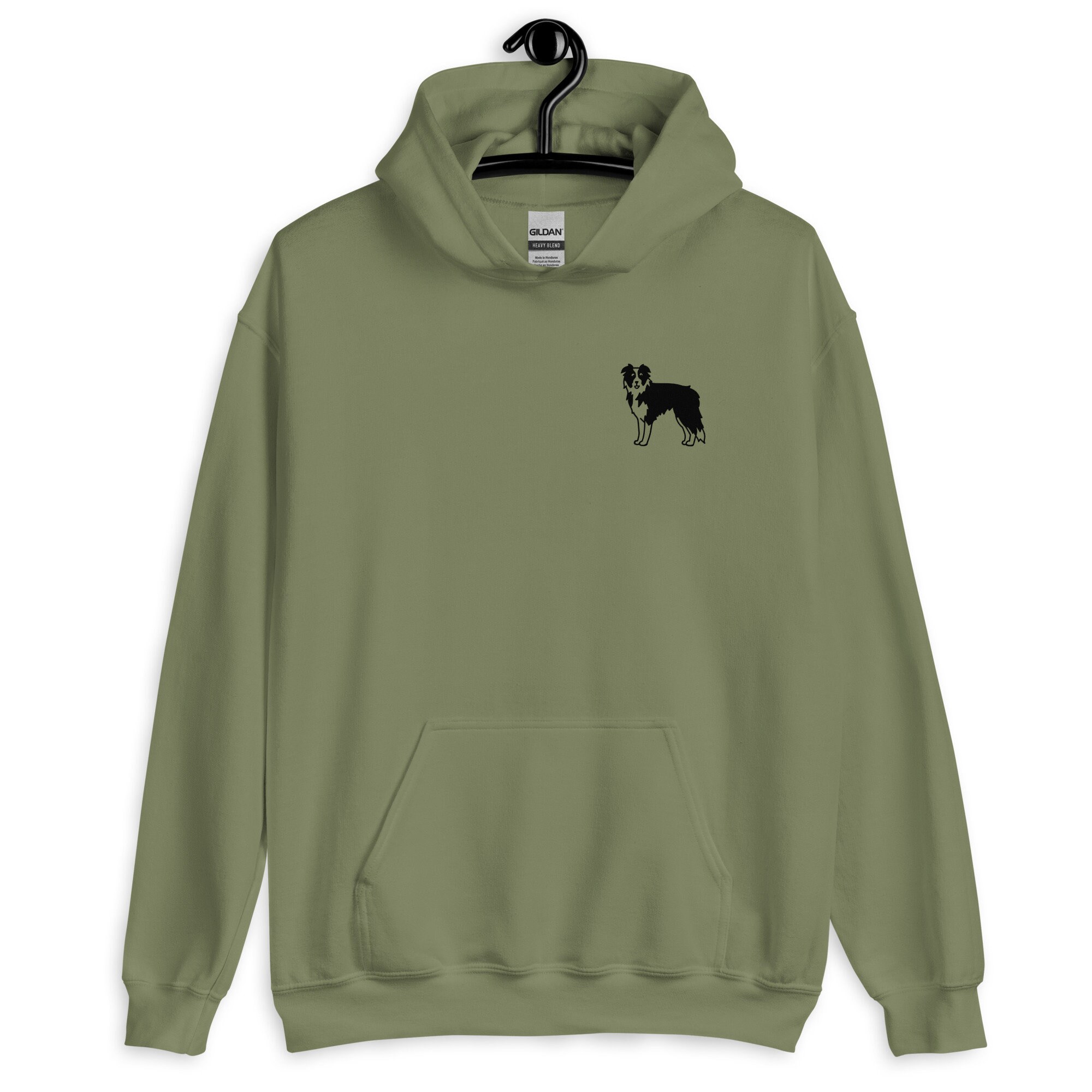 Border Collie Hoodie Border Collie Jumper Border Collie Sweatshirt