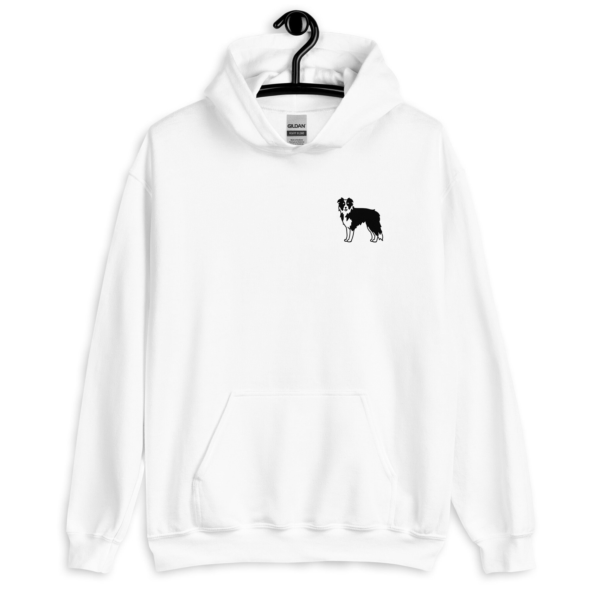 Border Collie Hoodie Border Collie Jumper Border Collie Sweatshirt