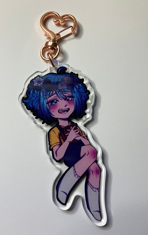 Double Sided Omori Keychains Basil - Etsy