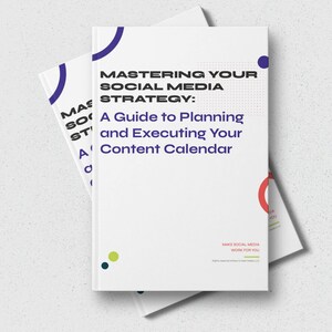 Bemästra din strategi för sociala medier: En guide till att planera och genomföra din innehållskalender - E-bok