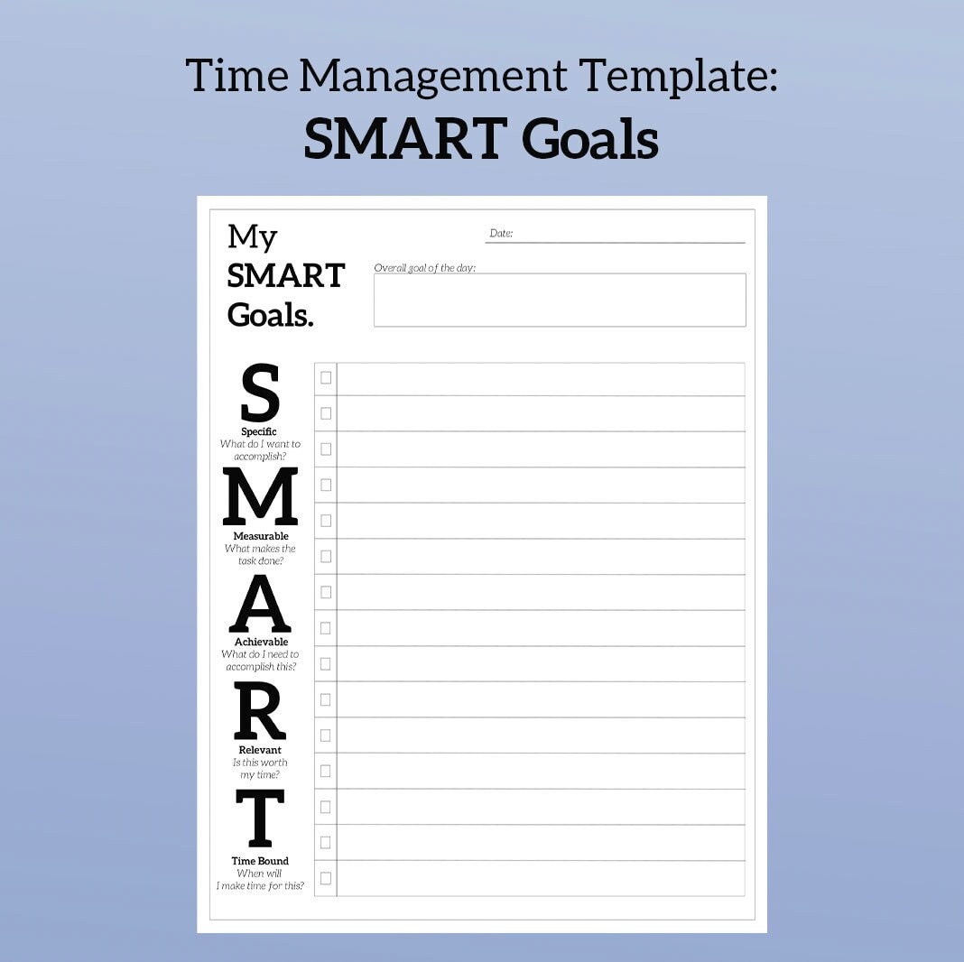 18 Time Management Smart Goals Examples For Improved Productivity – MOZTZP
