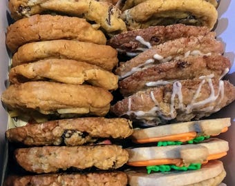 Caja de Galletas Gourmet (Suscripción de 3 meses, 16 galletas de chef)