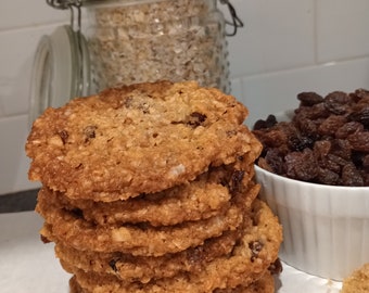 Geröstete Haferflocken Kekse, 4 Stück je 90 g