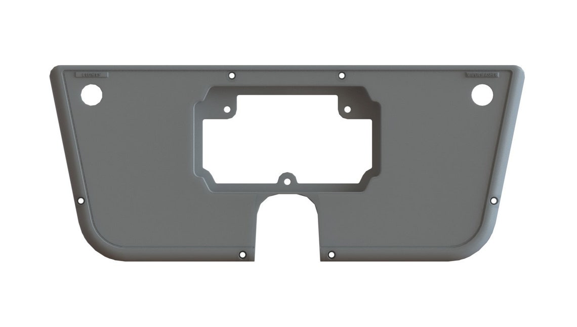 6772 C10 Truck EFI Dashboard Holley, Haltech Etsy