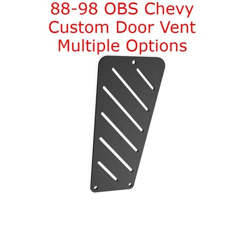 8898 OBS Chevy Custom Door Vent Panels Etsy