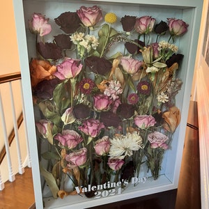 Dried Flower Preservation in Shadow Box&#39;s