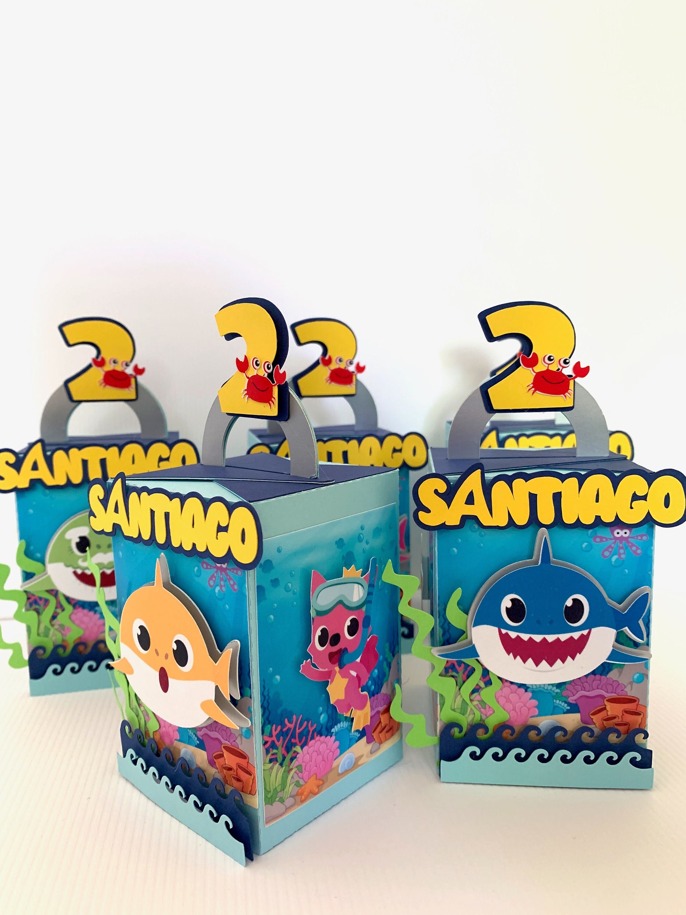 Baby Shark Candy Box Etsy