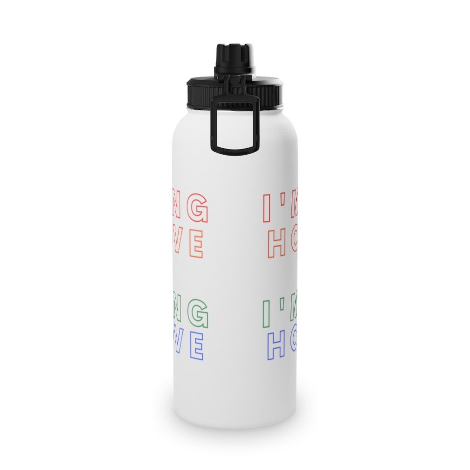 BTS Answer Love Myself Pride Inspired Stainless Steel Water Bottle, Sports Lid