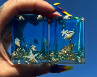 Ocean Seashell Shot Glasses