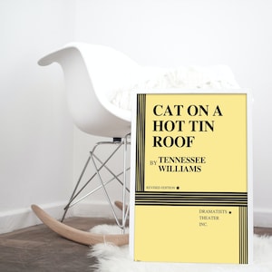 Cat on a Hot Tin Roof Poster| Play Poster| Theater Poster| Tennessee Williams Poster| Printable Poster| Digital Poster| Broadway Poster| Art