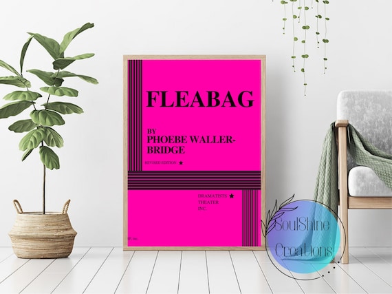 Fleabag Phoebe Waller-Bridge Play Poster | Theatrical Play Poster | digital print | theater poster | Theater wall art | broadway print | art