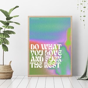 Little Miss Sunshine Poster| Print | movie poster | movie quotation print  | retro decor | vintage wall art | retro print | movie art