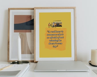 Little Miss Sunshine Print| Little Miss Sunshine Poster| Movie Quotation Poster| Movie Print| Film Print| affiche | Yellow Decor|