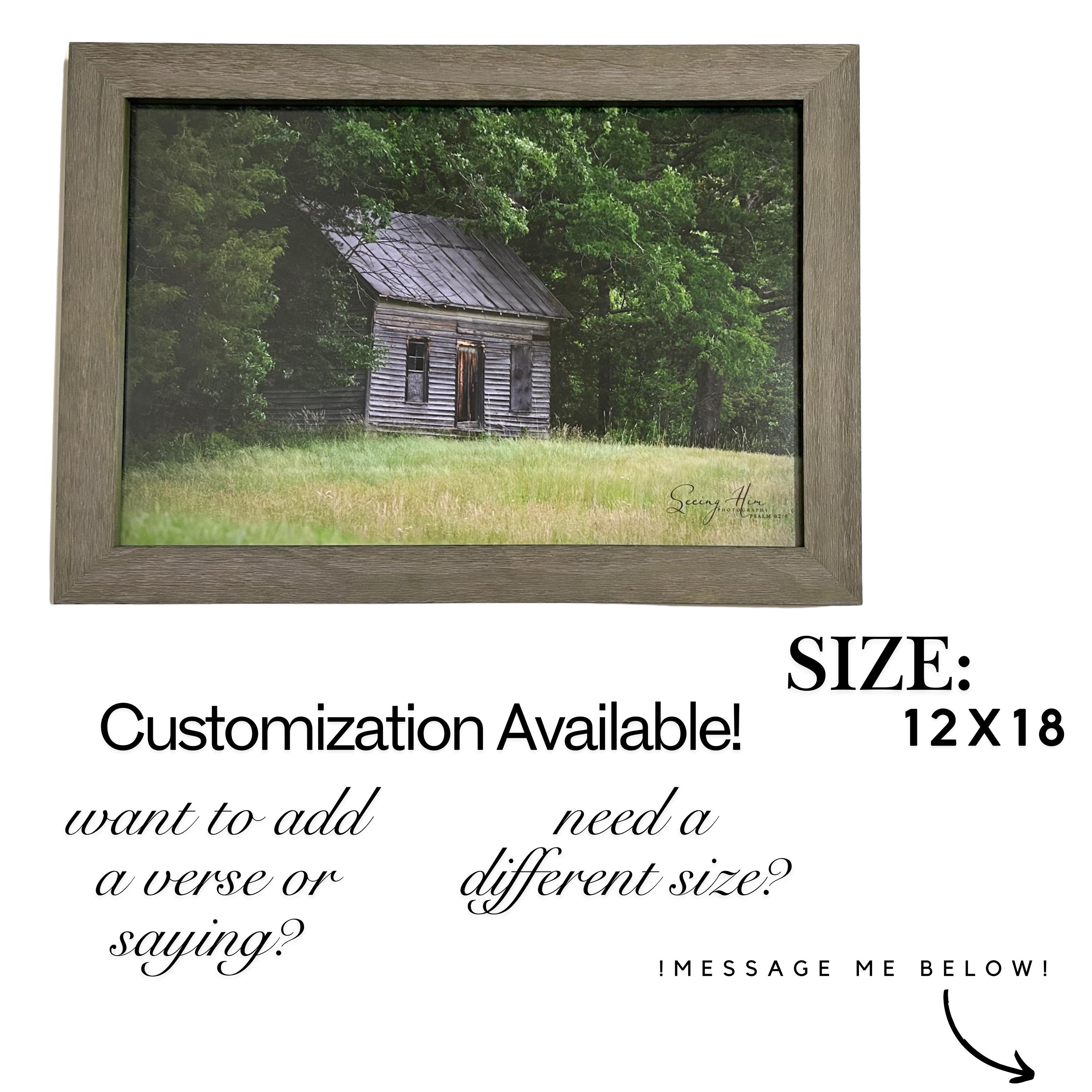 Antique Log Cabin Wall Decor | Vintage Log House Wall Decor | Log Cabin ...