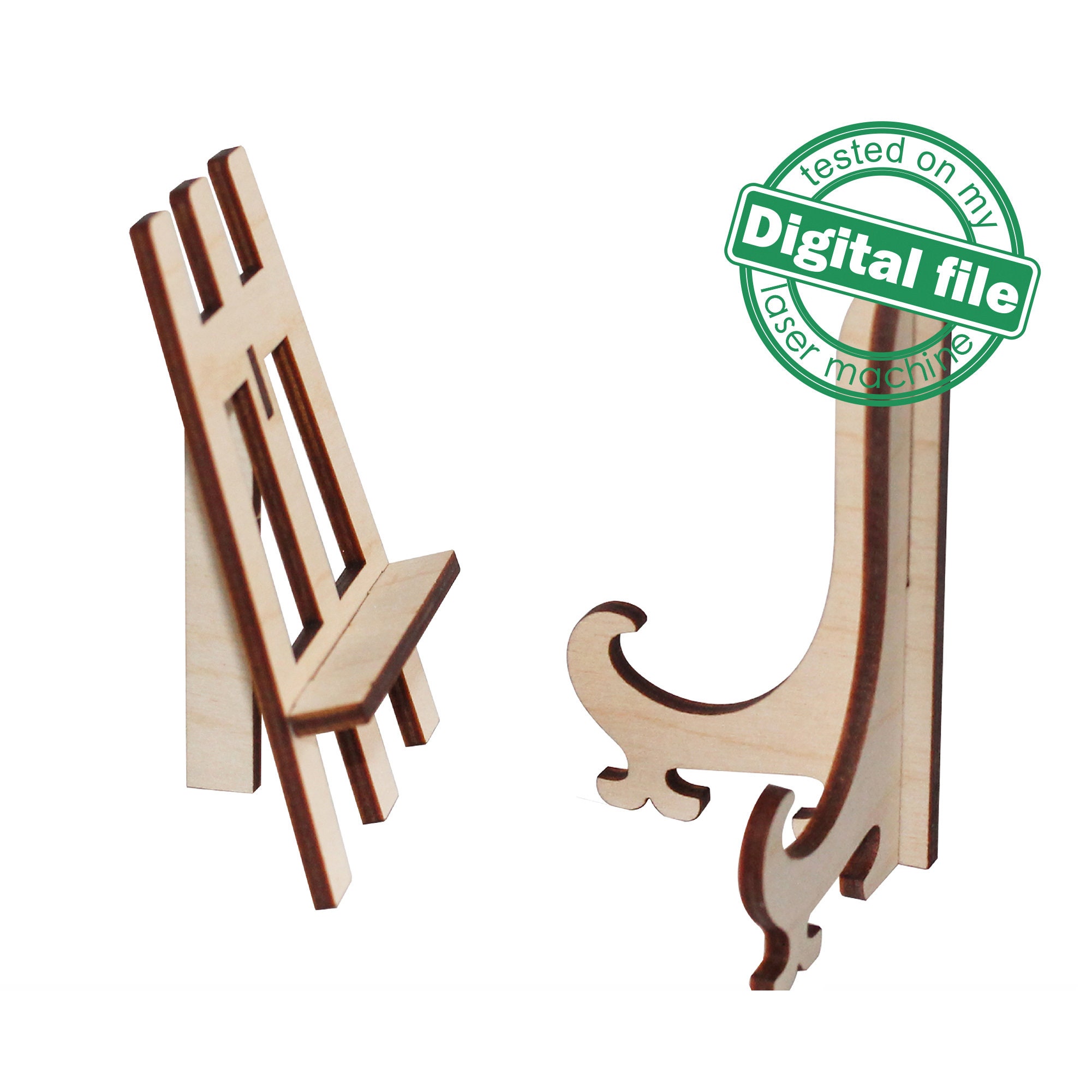 Mini Cadre Chevalet Cat Lover Blanc, Pour Photo 9x13 Cm (3.5x5 In)
