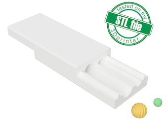 Digital STL File For 3D Printing, Polymer Clay Round Shape Bead Roller
