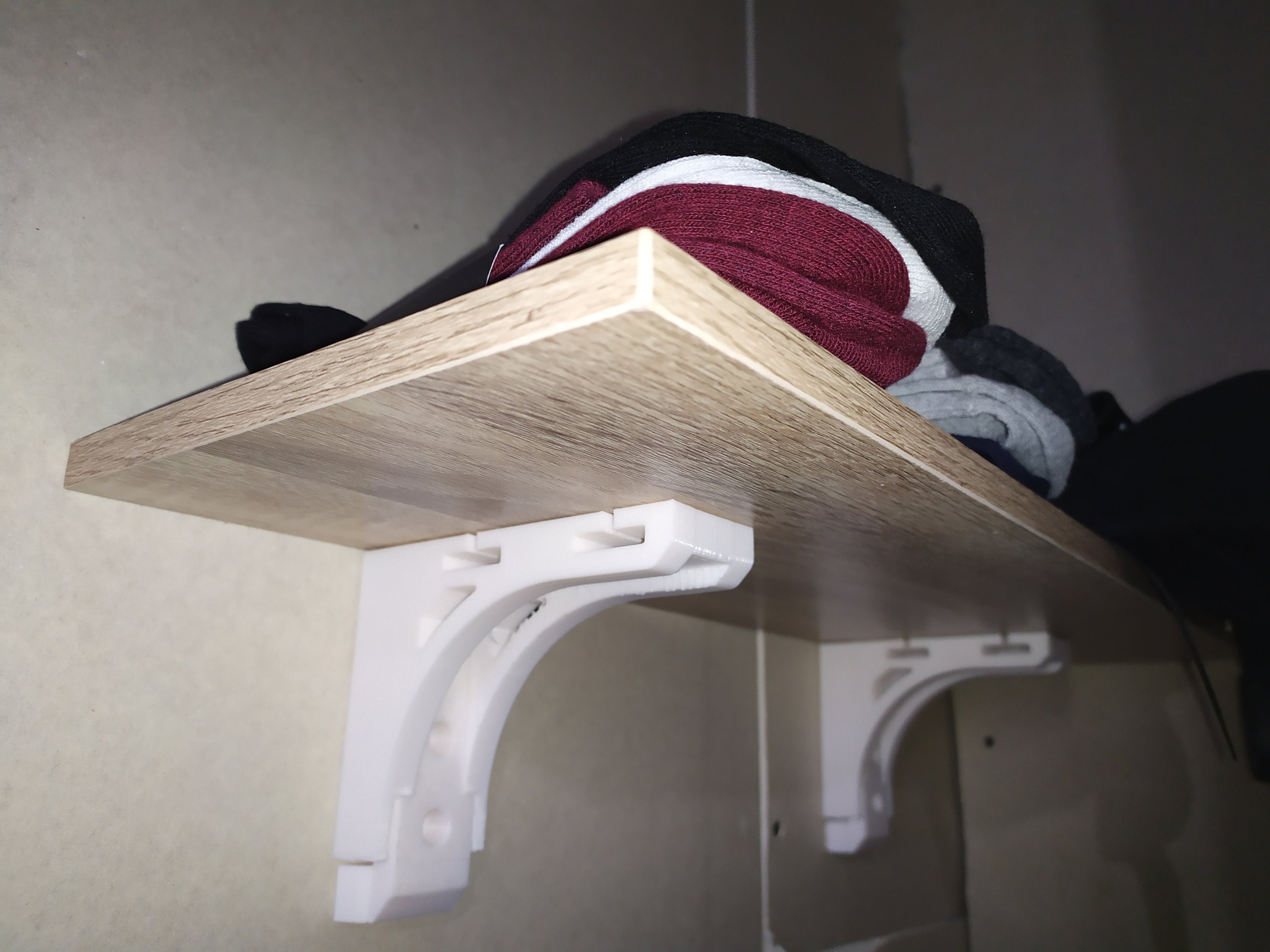 2x Ensembles de Fixation Pour Étagère et Rideaux Modulaire