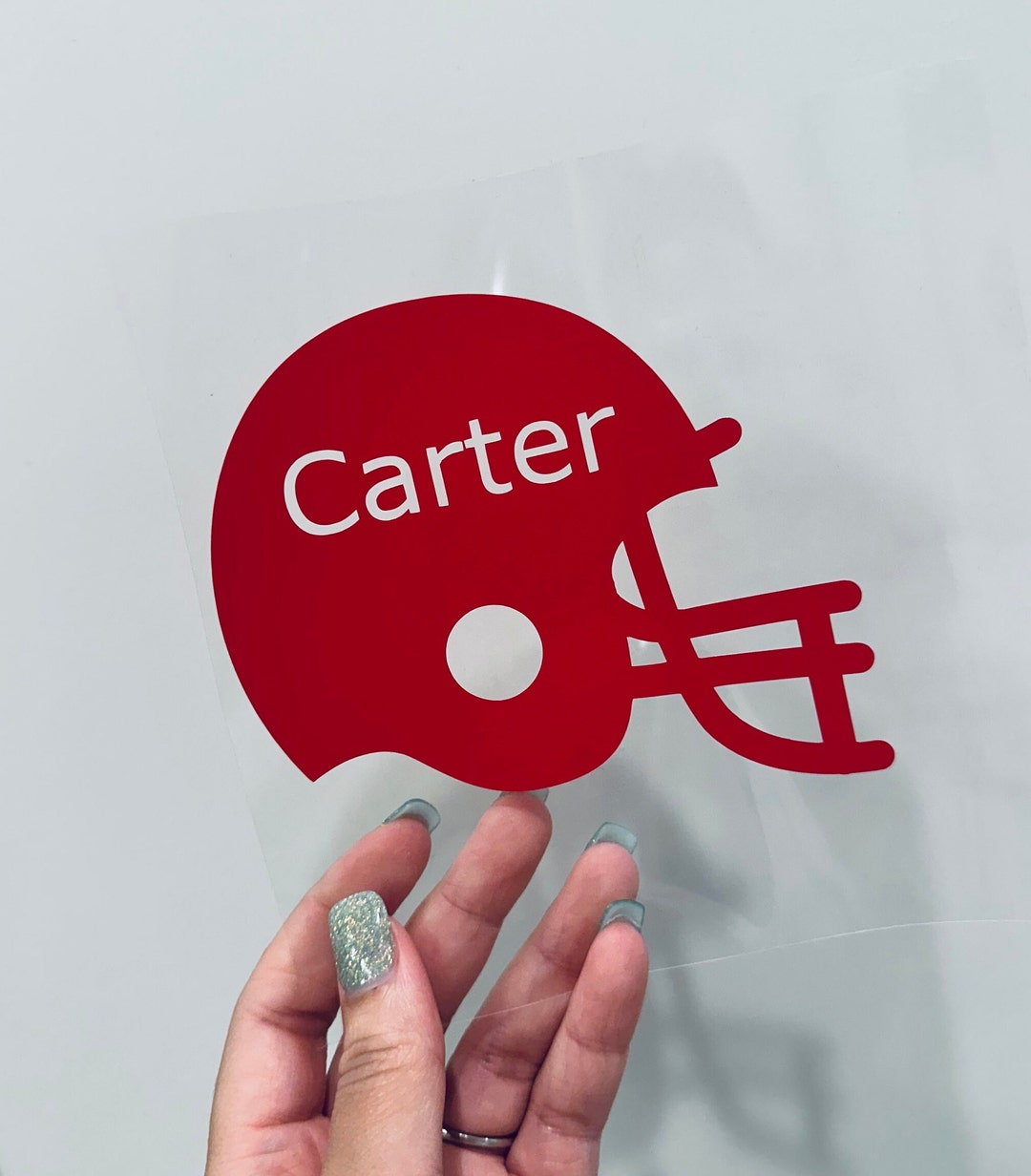 Helmet Name Decal Football, Baseball Helmet Name Decal for Car Helmet Name Decal for Laptop