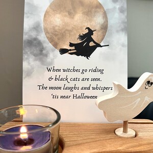 Cartão de Versículo de Halloween | Download instantâneo | Tamanho: 4" x 6"
