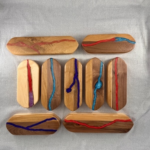 8-12" Quilter's Clapper with Resin Accent (multiple options)