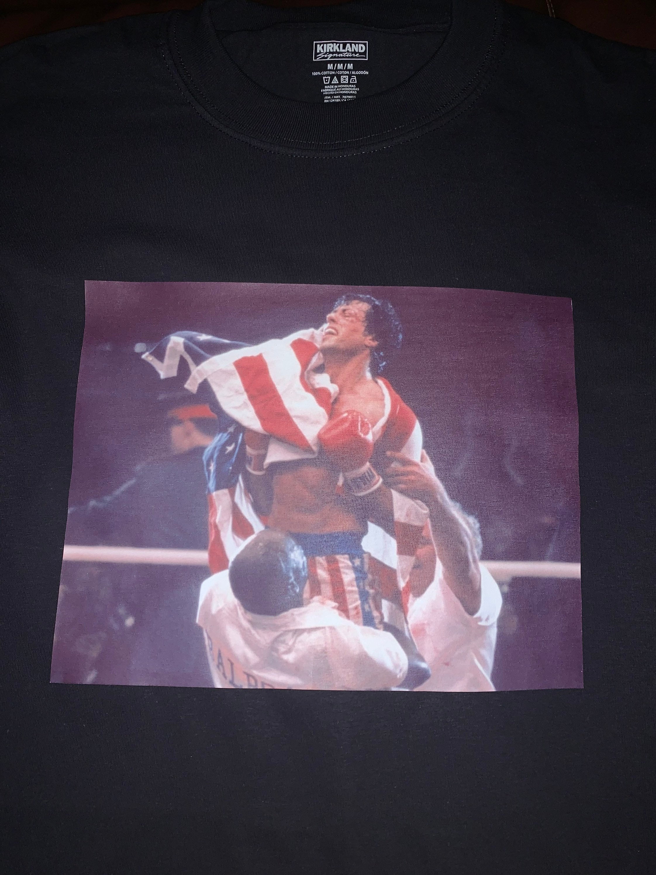 Rocky Balboa T-Shirt premium en Taille Homme S-3XL en Blanc ou