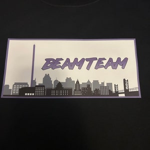 Sacramento Kings “Beam Team” premium t shirt in Mens sizes S-3XL in white or black! Printed on Kirkland brand t shirts!