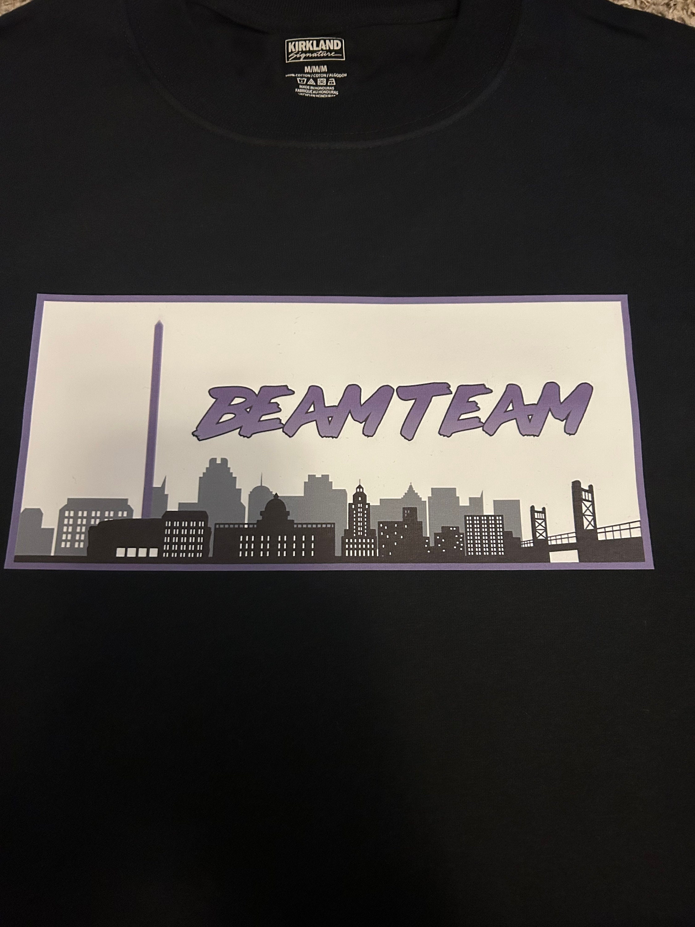 Beam Team – Men’s T-Shirt, Black