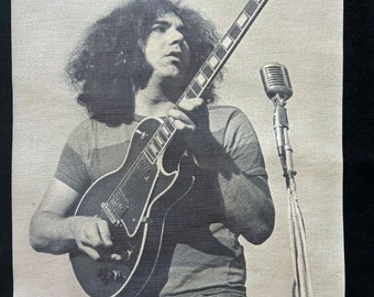 Jerry Garcia Premium T Shirt in Mens sizes S-3XL in White or Black! Printed on a Kirkland brand T-Shirt!