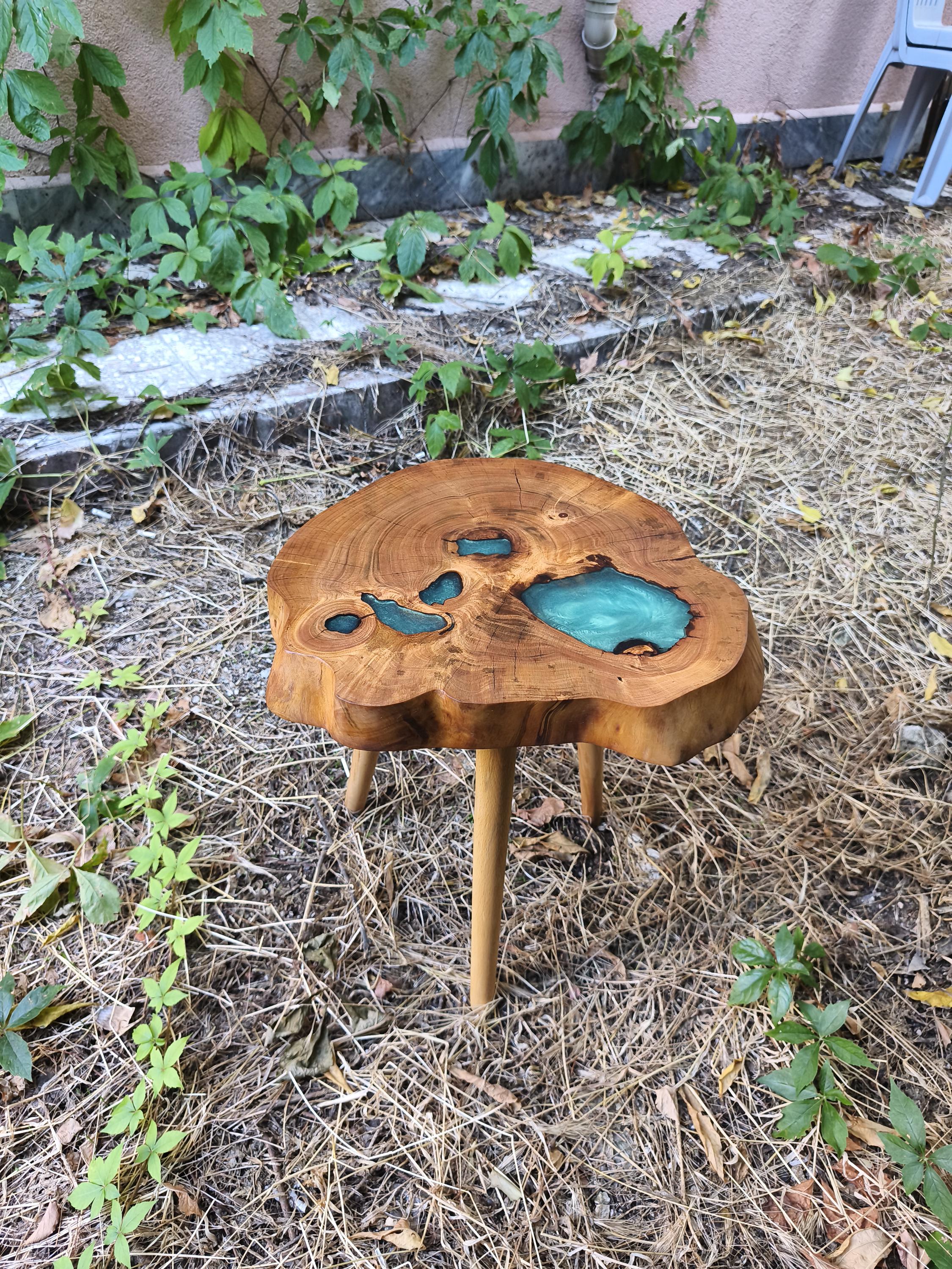 Handmade Wooden Side Table - Etsy