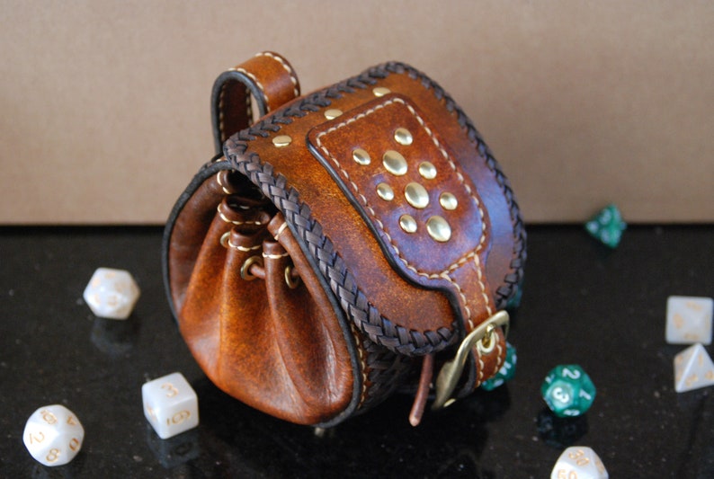 Leather Dice Bag Dice Pouch Medieval Coin Purse Etsy Canada