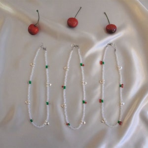Sweet Cherry Valentine Necklace
