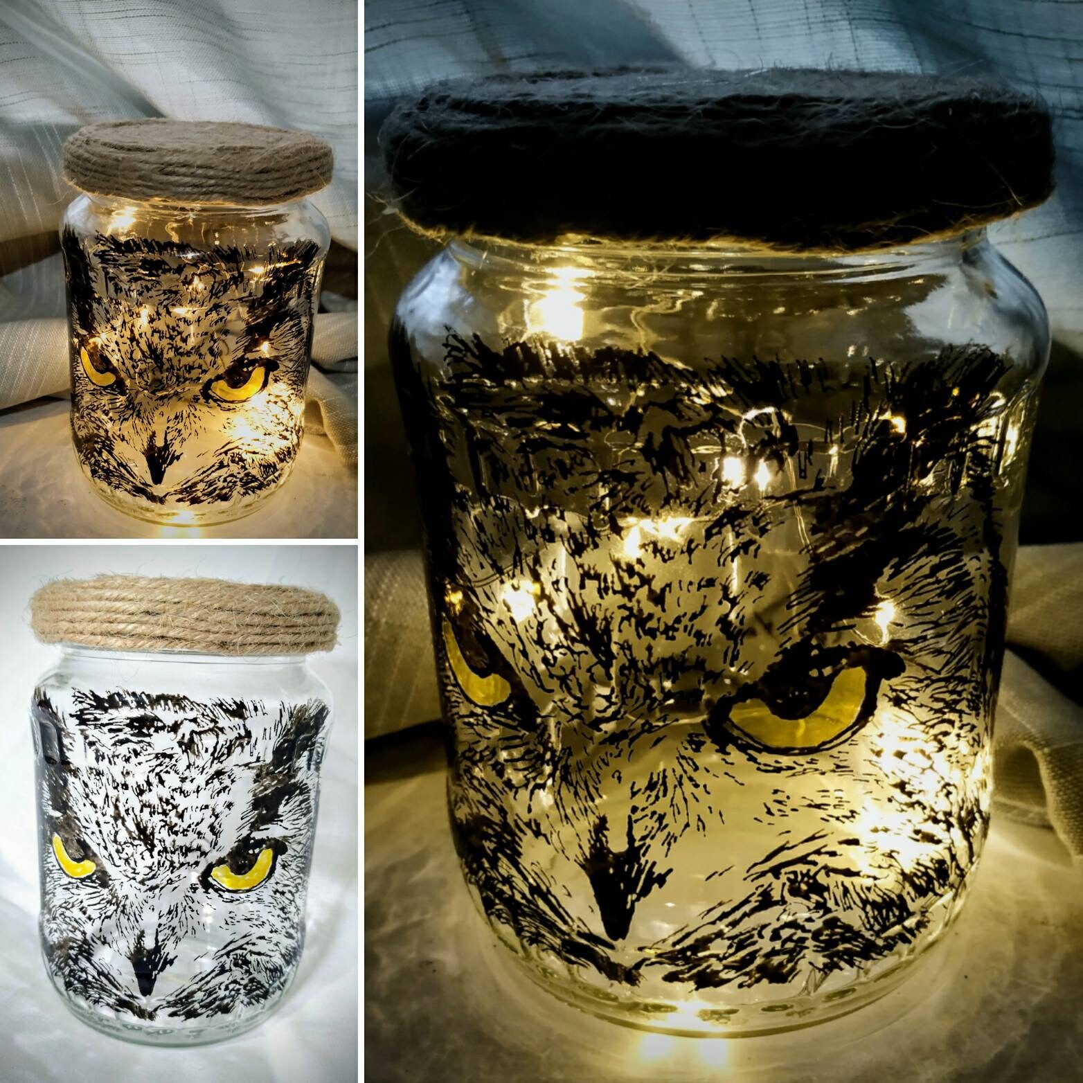 Bocal Artistique Lumineux