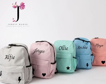 personalized mini backpack purse