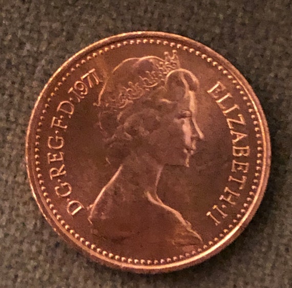 Very Rare New Half Penny 1971 United Kingdom Etsy very-rare-new-half-penny-1971-united-kingdom-etsy