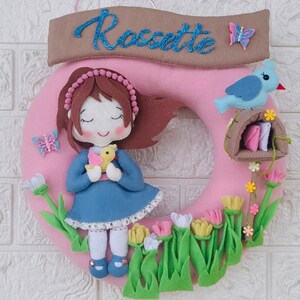 Garden theme Name sign