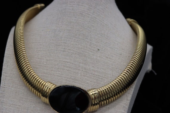 Vintage Signed Donald Stannard Chunky Choker Neck… - image 2