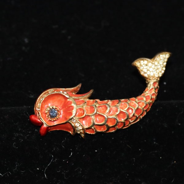 Koi Fish Brooch - Etsy