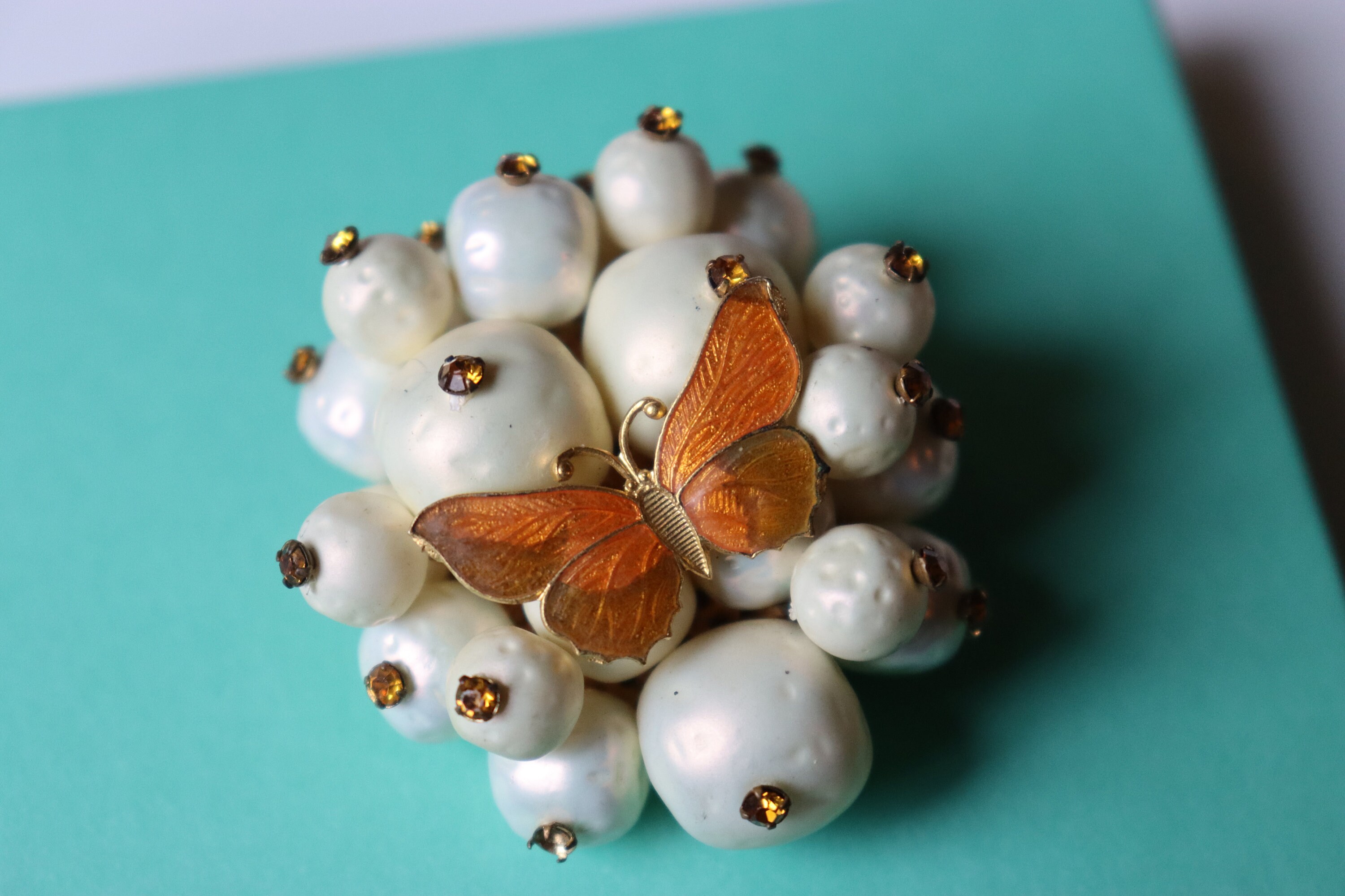 Hattie Carnegie Brooch - Etsy