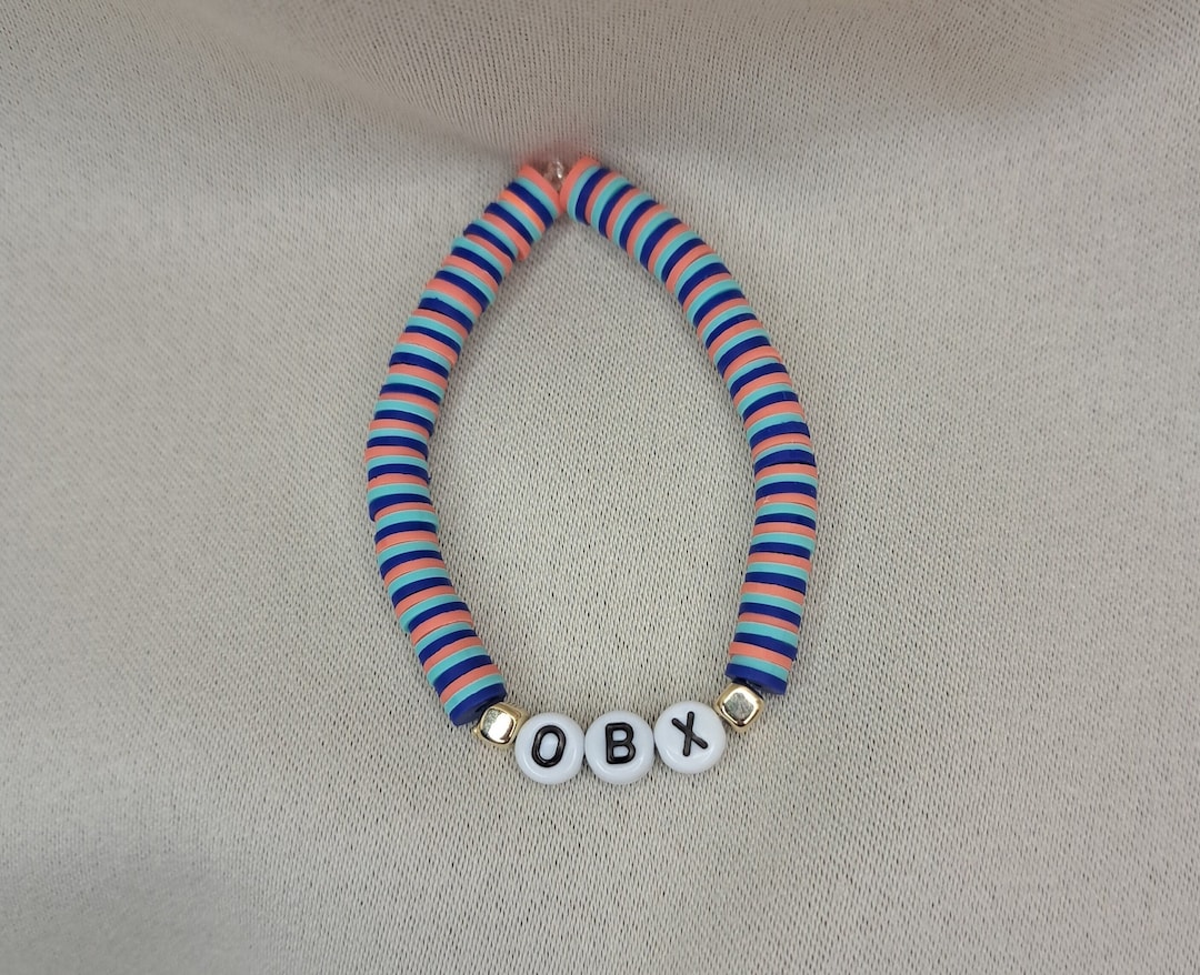 Outer Banks OBX Clay Bead Bracelet Etsy