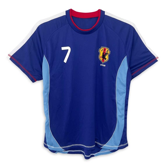 JAPAN1998 WORLD CUP 日本代表 サッカーシャツ NAKATA Japan 1998 FIFA World Cup Asics Home Shirt #8 NAKATA