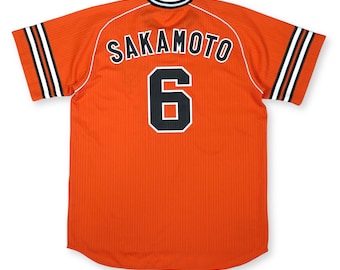 Tokyo Yomiuri Giants #6 Sakamoto Adidas Baseball Jersey Medium