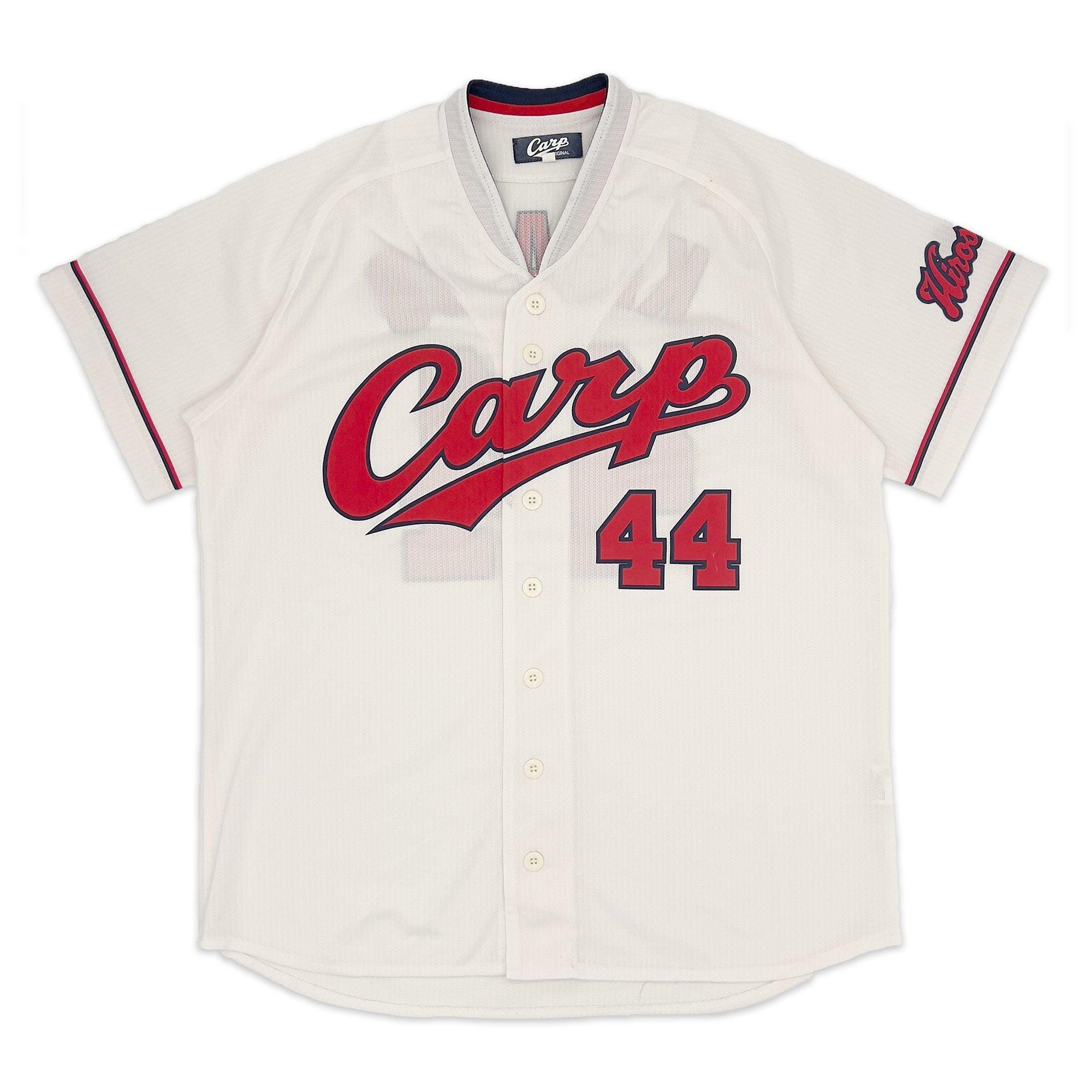 Japan Hiroshima Carp Kida.go Custom Baseball Team Home Jersey #44