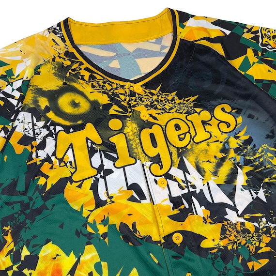 Official Mizuno Japan Hanshin Tigers Ultra Summer Baseball Jersey