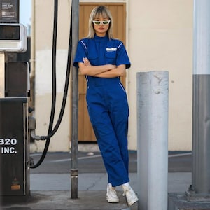 JDM Keeper Super GT TOM'S Short Sleeve Mechanic Summer Tsunagi Coveralls